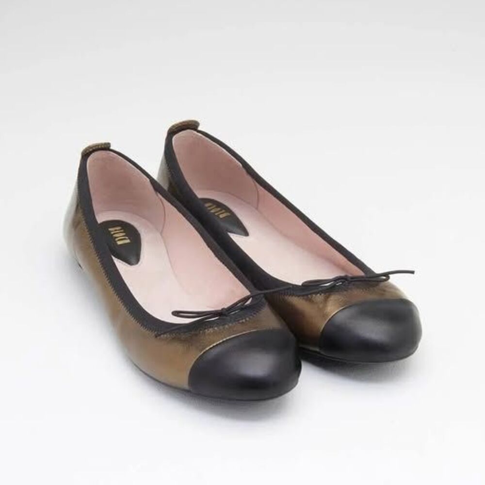 Bloch Chara Ballet Flats Light Brown Bronze Sz 7